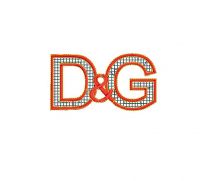 D & G Logo  Embroidery design 