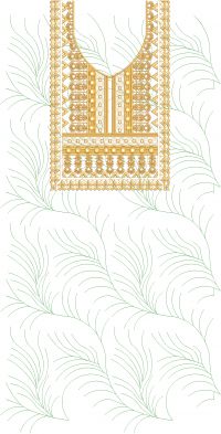 heavy suit embroidery design