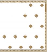 diamond butta saree embroidery design