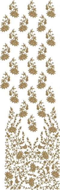 daman top embroidery design