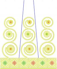 shyam sundar lehengha embroidery design