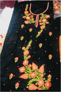  singal haed top embroidery design