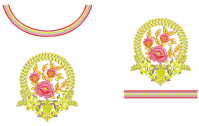 Blouse Design for Big Frame Embroidery Machine