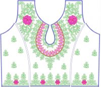 only blouse embroidery design