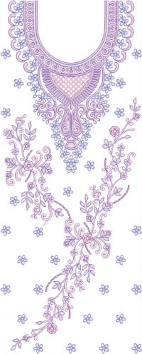 Top embroidery design 