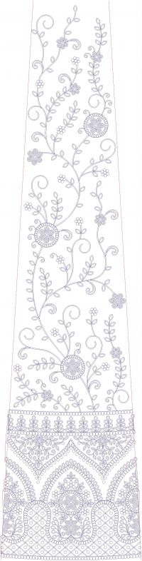 Fantastic Kali embroidery design