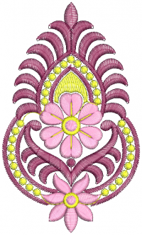 creative butta embroidery design