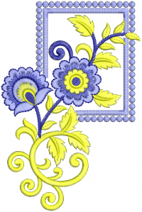 creative butta embroidery design