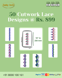 Cut Work Lace & Border Embroidery Designs Pack for Babylock Machine