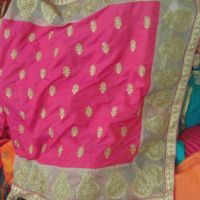 cut past saree embroidery design