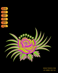 Butta Embroidery Design