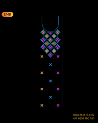SUIT EMBROIDERY DESIGN
