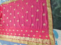 embroidery saree design