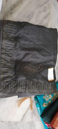 hot fix saree embroidery design