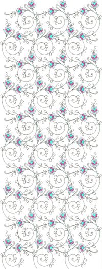 ALL OVER GARMENT EMBROIDERY DESIGN