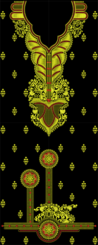 Long Suit Embroidery designs