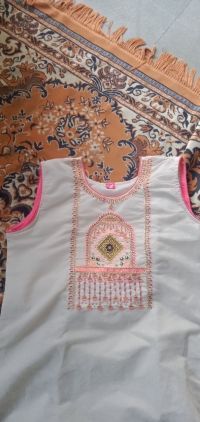 embroidery kurti design