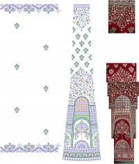 Lehengha Choli Embroidery Design