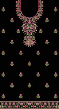 panal top embroidery design