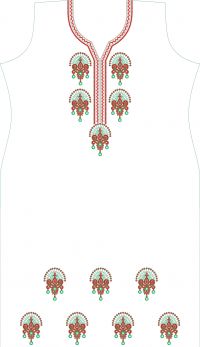 letest beautiful suite embroidery design