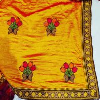 hot fix  saree embroidery design