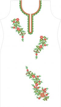 LETEST suit embroidery design