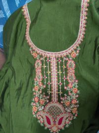 neck suit dhaga teat embroidery design