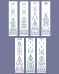 7 Lehengha Embroidery Design Set
