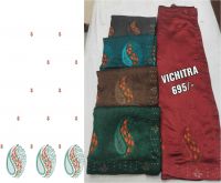 Dhaga test butta pallu embroidary design