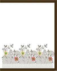 panel sarees embroidery design