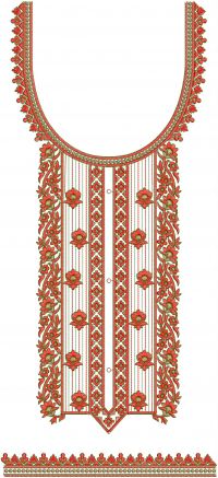 barick neck+lace embroidary design