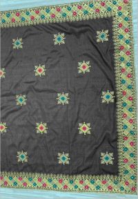 dhaga test c pallu saree embroidery design
