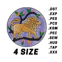 LION EMBROIDERY DESIGN