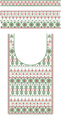 NEW SUPPER FANCY NEACK EMBROIDERY DESIGN