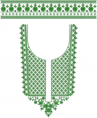 NEW SUPPER FANCY NECK EMBROIDERY DESIGN