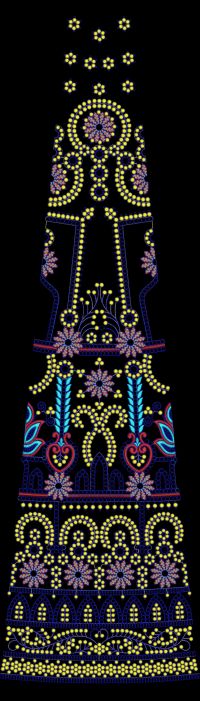 New KALI concept EMBROIDERY DESIGN