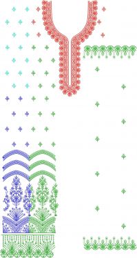 single hed top embroidery design