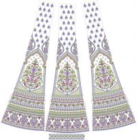 rich bridal lehenga kali embroidery design