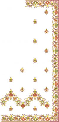 dhaga + handwork embroidery saree embroidery design