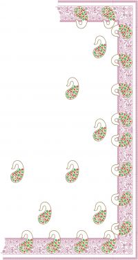 dhaga + hotfix saree embroidery design 