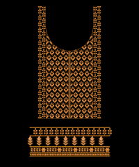3mm seq neck embroidery design 