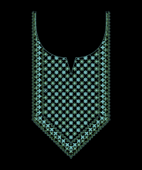 3mm seq neck embroidary design