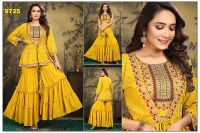 3 mm seq readymade anarkali suit/duptta embroidery design 