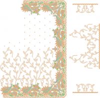 zarkan net sarees c pallu embroidery design 