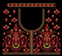 Anarkali Embroidery Design