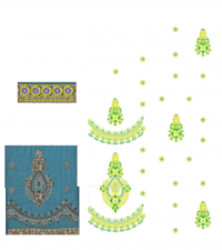 saree pallu sct embroidery design