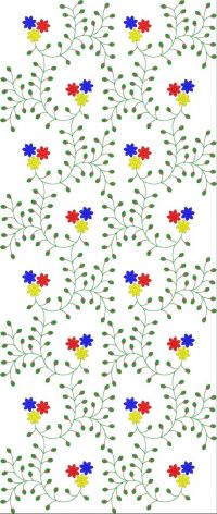 TWINSEQUIN 3+5 MM GARMENT JAL EMBROIDERY DESIGN