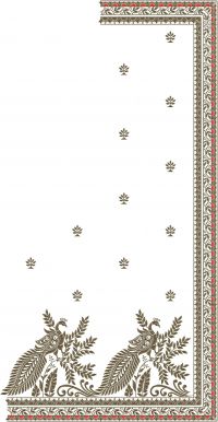 figure c pallu embroidery design