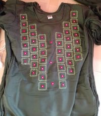 kurti neck embroidery design