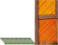 lace border saree embroidery design 
